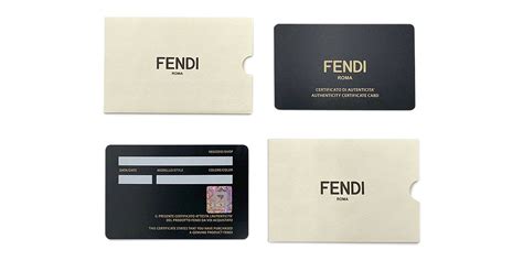 how to tell fake fendi|fendi authenticity card.